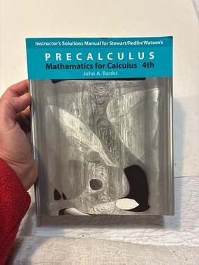 Set of 2: Instructor's and Student Solutions Manual for Precalculus: Mathematics